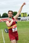 Junior boys shot, English Schools Track and Field. Photo: David T. Hewitson/Sports for All Pics
